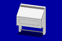 12.5 Inch (in) Length Face Mask Dispenser