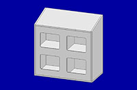 12 Inch (in) Length and 24 Inch (in) Width Bootie Dispenser