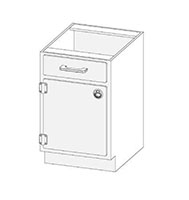 Single Drawer Cabinets Combo Units