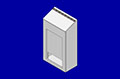 15 Inch (in) Length and 10 Inch (in) Width Bootie Dispenser