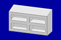 14 Inch (in) Length and 42 Inch (in) Width Bootie Dispenser