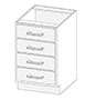 4-Drawer Basic Units