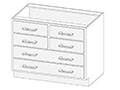 6-Drawer Combo Units